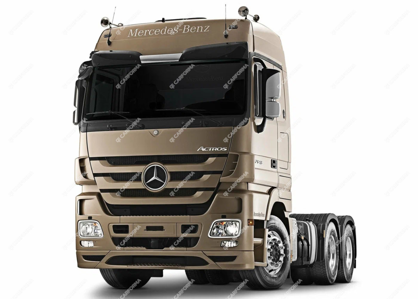 Ворсовые коврики на Mercedes Actros MP3 тягач 2008 - 2020