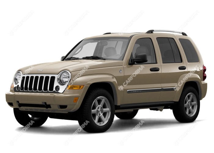 Ворсовые коврики на Jeep Cherokee (KJ) 2001 - 2007