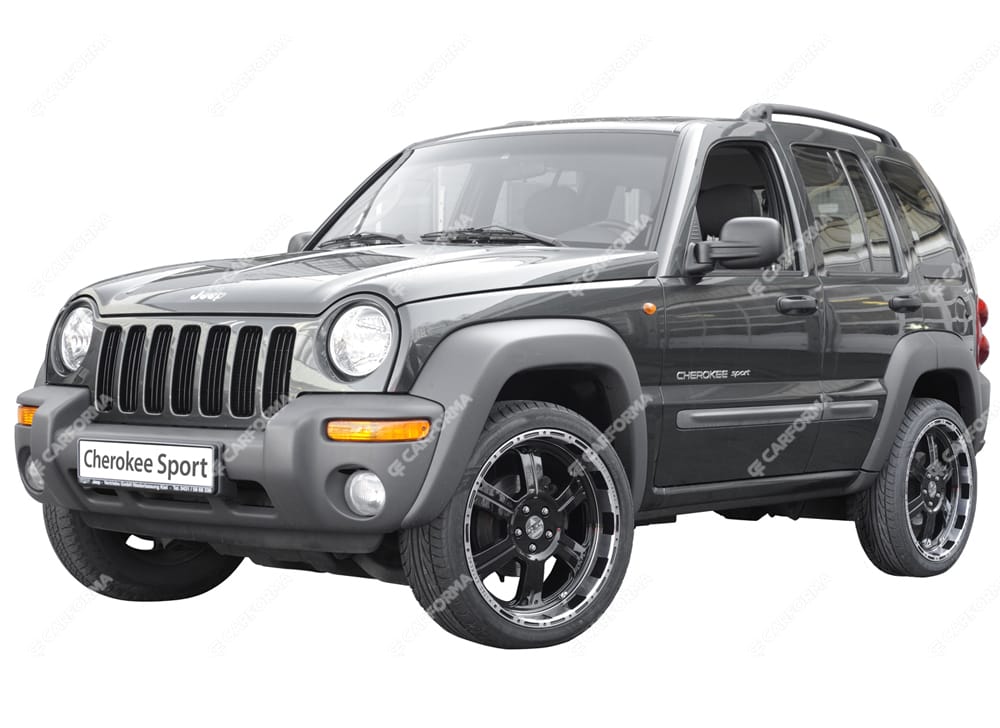Ворсовые коврики на Jeep Cherokee (KJ) 2001 - 2007