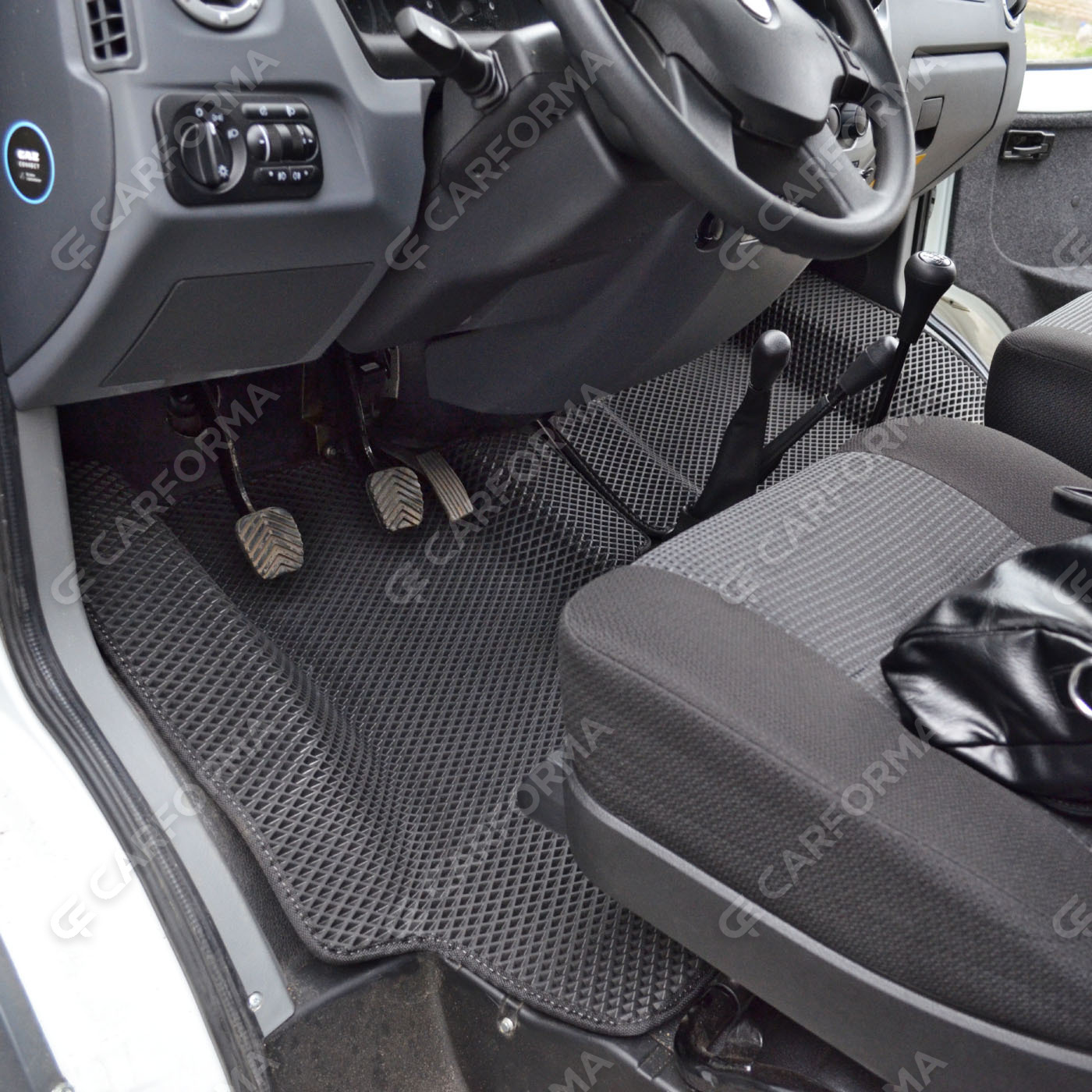 Ворсовые коврики на ГАЗ Соболь Комби грузопассажирский 1998&nbsp;-&nbsp;2026 в Балашихе