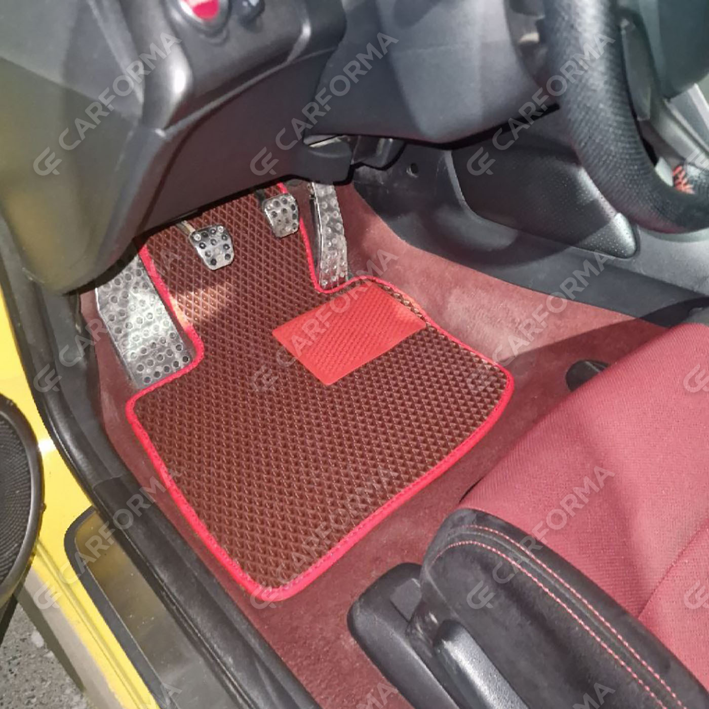 Ворсовые коврики на Honda Civic VIII 3d 2006&nbsp;-&nbsp;2011 в Балашихе