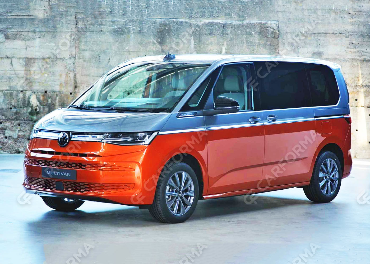 Ворсовые коврики на Volkswagen Multivan (T7) 2021&nbsp;-&nbsp;2026
