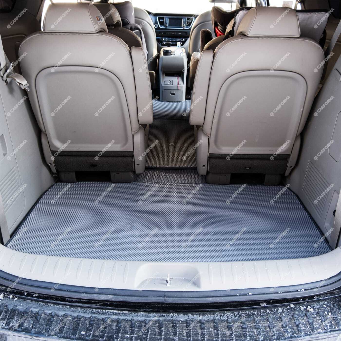 EVA коврики на KIA Carnival III 9 мест и 11 мест 2014&nbsp;-&nbsp;2021 в Балашихе