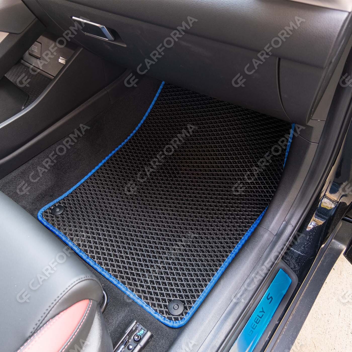 Ворсовые коврики на Geely Coolray рестайлинг 2023&nbsp;-&nbsp;2026 в Балашихе