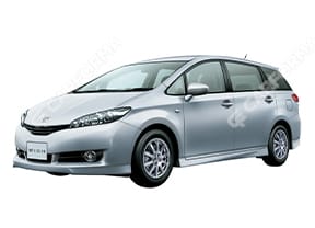 EVA коврики на Toyota Wish II 2009 - 2017