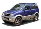Ворсовые коврики на Daihatsu Terios I 1997 - 2006 в Балашихе