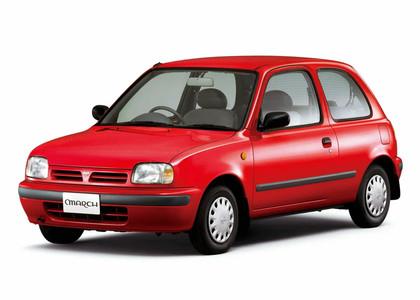 Ворсовые коврики на Nissan March (K11) 1992 - 2002 в Балашихе
