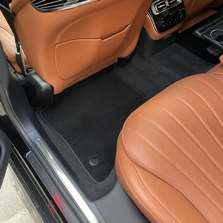Ворсовые коврики на Mercedes S (W223, V223) 2020 - 2025 в Балашихе