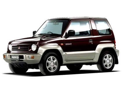 Ворсовые коврики на Mitsubishi Pajero Junior 1995 - 1998 в Балашихе