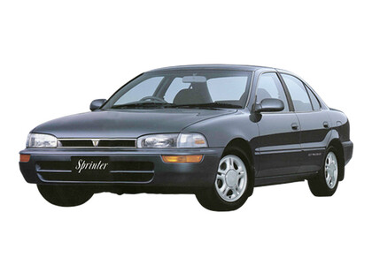 Ворсовые коврики на Toyota Sprinter (E10) 1991 - 2002 в Балашихе