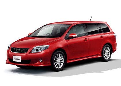 Ворсовые коврики на Toyota Corolla Fielder (E14) 2006 - 2012 в Балашихе