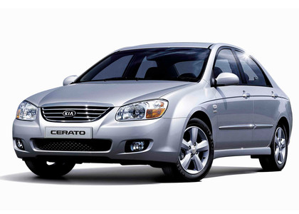 Ворсовые коврики на KIA Cerato I 2004 - 2008 в Балашихе