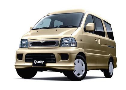 Коврики на Toyota Sparky 2000 - 2003 в Балашихе