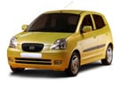 Ворсовые коврики на KIA Picanto I 2004 - 2011 в Балашихе