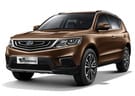 Ворсовые коврики на Geely Emgrand X7 второй рестайлинг 2019 - 2022 в Балашихе