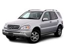 Ворсовые коврики на Mercedes ML (W163) 1997 - 2005 в Балашихе