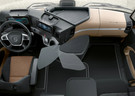 EVA коврики на Mercedes Actros MP4 MP5 тягач GigaSpace 2011 - 2025 в Балашихе