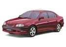 Ворсовые коврики на Toyota Avensis I 1997 - 2002 в Балашихе