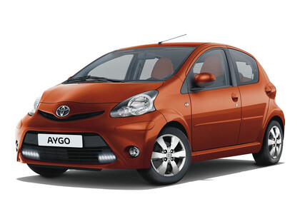 Ворсовые коврики на Toyota Aygo 2005 - 2014 в Балашихе