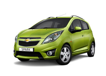 Ворсовые коврики на Chevrolet Spark III 2009 - 2023 в Балашихе
