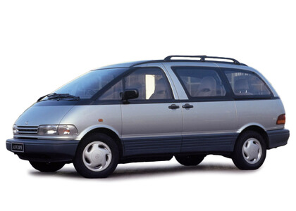 Ворсовые коврики на Toyota Previa (XR10, XR20) 1990 - 2000 в Балашихе