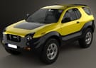 Ворсовые коврики на Isuzu Vehicross 1997 - 2001 в Балашихе