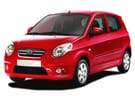 Ворсовые коврики на KIA Picanto I 2004 - 2011 в Балашихе