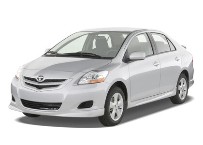 Ворсовые коврики на Toyota Belta 2005 - 2012 в Балашихе