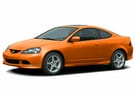 Ворсовые коврики на Acura RSX 2001 - 2006 в Балашихе