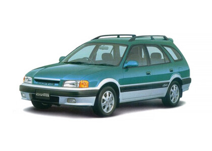 Ворсовые коврики на Toyota Sprinter Carib (E11) 1995 - 2002 в Балашихе